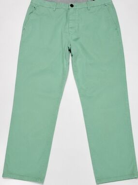 Bonobos Athletic Fit Chino Mint Green Mens Pants 40×32 Stretch Golf Preppy.